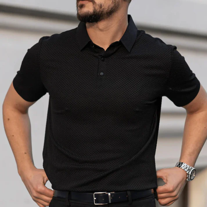 Polo En Bambou Respirant