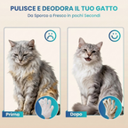 Vinecero® Guanti Detergenti Senza Risciacquo per Cani e Gatti